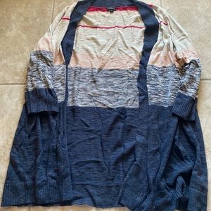 Torrid multi color cardigan
